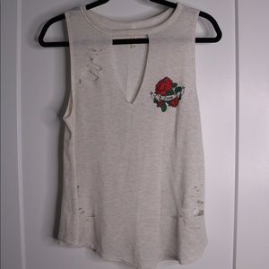 Ripped top rebel style